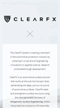 Mobile Screenshot of clear-fx.com