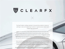 Tablet Screenshot of clear-fx.com